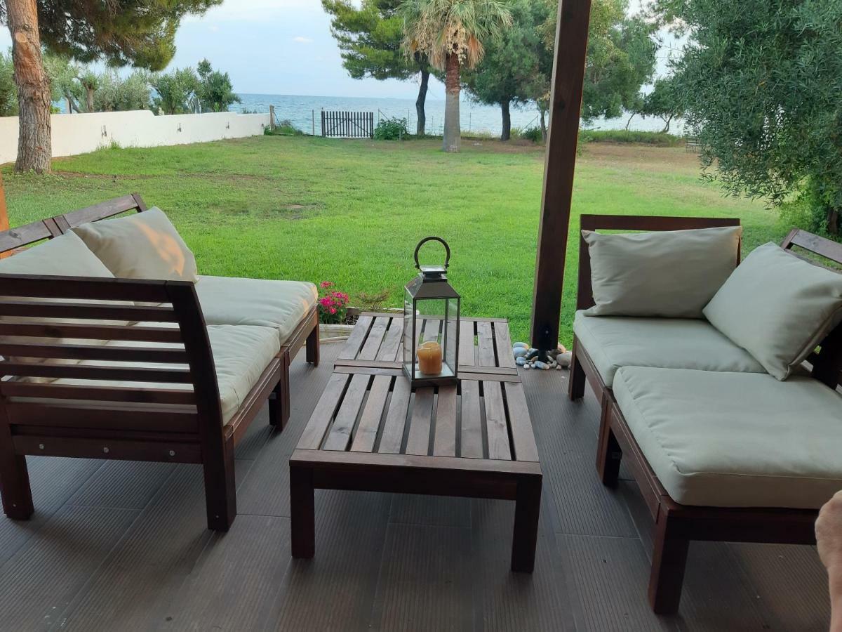 Seafront Villa Joan Néa Szkióni Kültér fotó